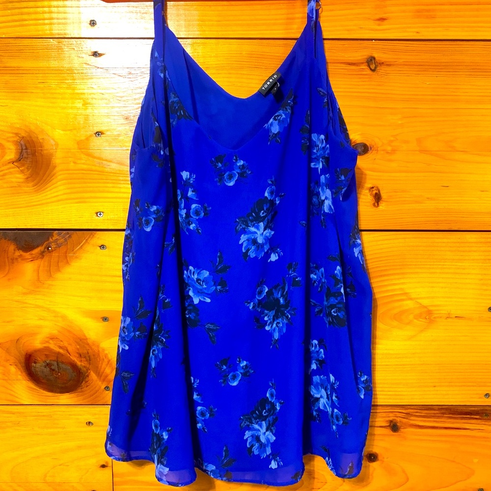 Torrid Floral Tank Top